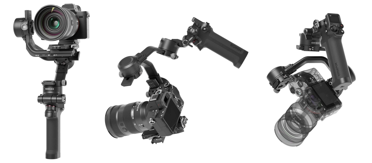 DJI RSC 2 - menší 3-osý stabilizátor DSLR a kamer Ronin SC2 - Standard verze 26